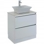 Port-2D-750 PVC Vanity Cabinet Only
